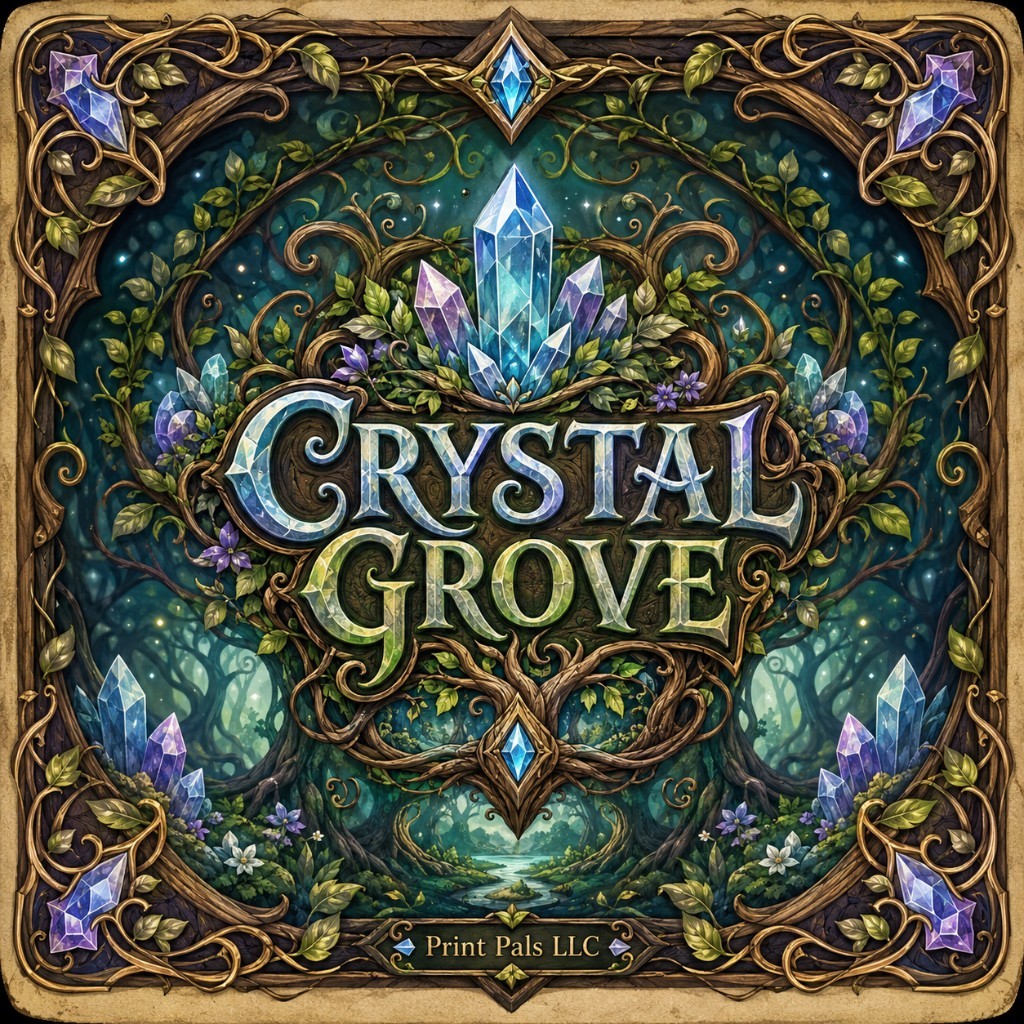 Crystal Grove by Print Pals
